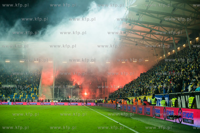 Gdynia. Stadion Miejski. Derbowy mecz Lotto Ekstraklasy,...