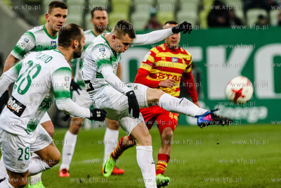 Stadion Energa Gdańsk.  Mecz XXI Kolejki Lotto Ekstraklasy...
