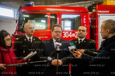 Gdańsk. Oddanie do użytku Strażnicy Jednostki Ratowniczo...