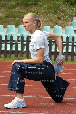 Anna Rogowska - tyczkarka, zawodniczka sopockiego SKLA.Bedzie...