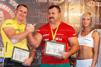 Centrum Silver Screen w Gdyni. Gala armwrestlingu zawodowego....