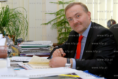 Wojciech Szczurek - prezdydent miasta Gdyni w swoim...