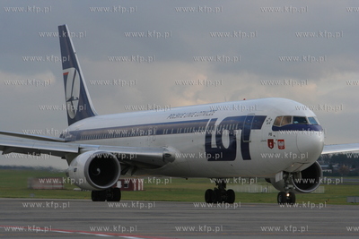 Gdansk , Rebiechowo Nz. Boeing 767 Polskich Linii Lotniczych...