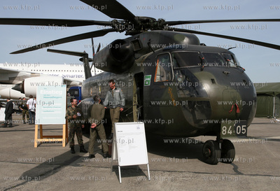 Berlin, ILA Air Show 2008. Nz. smiglowiec Sikorsky...