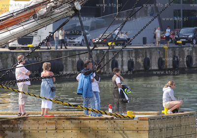 Gdynia w przeddzien Zlotu Zaglowcow - The Tall Ships...
