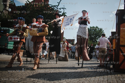 Uroczystosci zakonczenia Jarmarku sw Dominika w Gdansku....