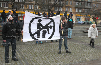 Szczecin - Manifestacja Różnorodności majaca na...