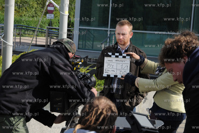 Plan zdjeciowy filmu Uklad Zamkniety w rezyserii Ryszarda...