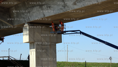 Kwidzyn. Budowa mostu przez Wisle.  Inwestycja warta...