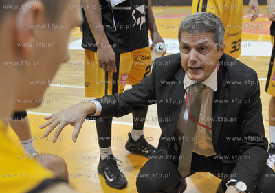 Sopot. Hala 100 lecia Sopotu. Mecz pomiedzy Trefl Sopot...