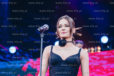 Gdańsk. Plac Zebrań Ludowych. Koncert gwiazd polskiej...