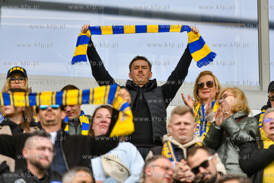 Betclic 1 liga. Arka Gdynia -  Miedź Legnica n/z Marcin...