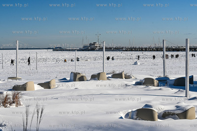 Sopot. Zimowa niedziela w Sopocie. 15.02.2026 fot....