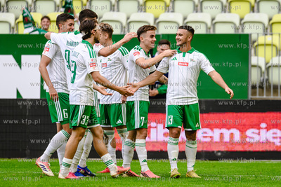 Polsat Arena. Lechia Gdańsk rozgromiła Stal Mielec...