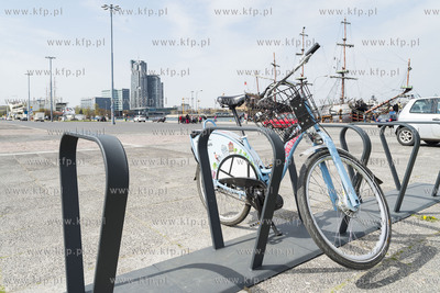 Gdynia. Mevo - rower elektryczny do wynajęcia.24.04.2019...