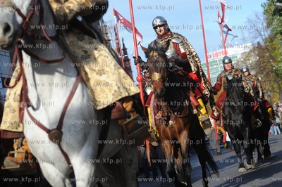Gdansk, huczne obchody 90 rocznicy odzyskania niepodleglosci....