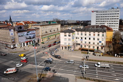 Gdansk Wrzeszcz. Skrzyzowanie al. Grunwaldzkiej z ul....