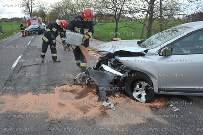 Do zderzenia samochodow osobowych doszlo na ul. Kartuskiej...