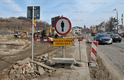 Prace drogowe w okolicach skrzyzowania ul. Kartuskiej,...