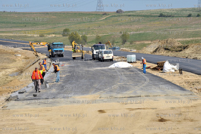 Budowa Obwodnicy Poludniowej Gdanska - wezel Straszyn.06.05.2011Fot....