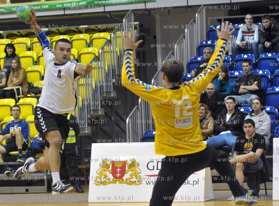 Mecz pilki recznej I ligi SMS ZPR Gdansk - Wybrzeze...