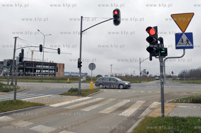 Okolice lotniska w Gdansku Rebiechowie i ul. Slowackiego,...