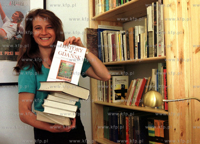 Beata Pozniak, aktorka z Gdanska, mieszkajaca obecnie...