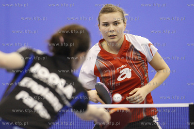 Gdansk. Europejska Liga Narodow tenisistek stolowych....