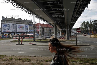 Gdansk. Budowa Trasy Slowackiego. Wiadukt nad al. Grunwaldzka.
26.09.2012
fot....