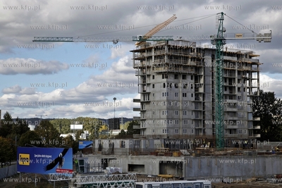 Budowa osiedla Citi Park na gdanskiej Zaspie.
12.10.2012
fot....