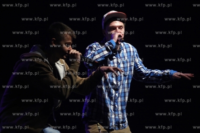 Pruszcz Gdanski. Festiwal Gramy Rap. Nz. HpPh czyli...