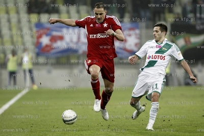 PGE Arena. Mecz o mistrzostwo T- Mobile Ekstraklasy....