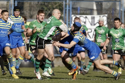 Ekstraliga Rugby. Ogniwo Sopot - Lechia Gdansk.
30.03.2014
fot....