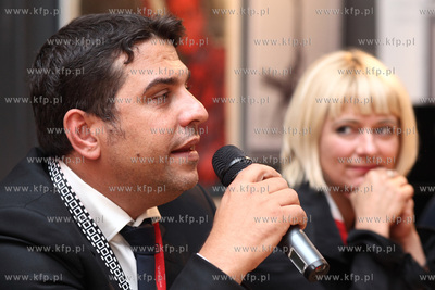 39 Festiwal Filmowy w Gdyni. Nz. konferencja Canal...