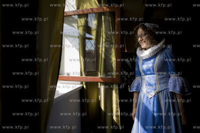 Gdańsk. Dwór Artusa. Parapetówka w pokoiku Panienki...