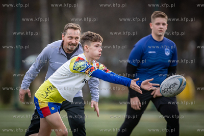 Stadion Ogniwa Sopot. Noworoczny mecz rugby.
01.01.2023
fot....
