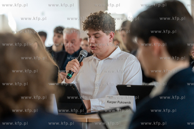 Pomorskie Szkoły Rzemiosł w Gdańsku. Symulacja posiedzenia...