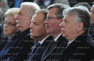 Gdansk. Bazylika Mariacka. Pogrzeb Macieja Plazynskiego,...