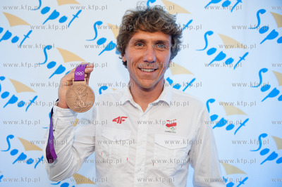 Sopot. Urzad Miasta. Spotkanie z olimpijczykiem Przemyslawem...