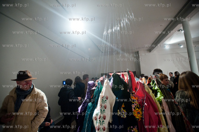 Gdansk. Nadbaltyckie Centrum Kultury. Wernisaz wystawy...