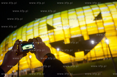Gdansk. Przygotowane z okazji halloween, nocne zwiedzanie...