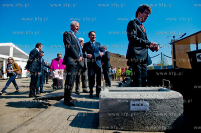 Gdansk. Batycki Kampusu Uniwersytetu Gdanskiego. Uroczystosc...