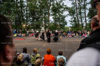 Gdansk. Boisko przy ul. Dolna Brama. XX Miedzynarodowy...