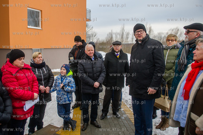 Gdańsk. Ujeścisko. Przekazanie kluczy pierwszym lokatorom...