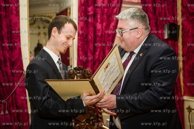 Gdańsk. Dom Uphagena. Wręczenie Nagród Miasta Gdańska...