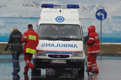 Koszalin. Trwa akcja strazakow w koszalinskiej firmie...