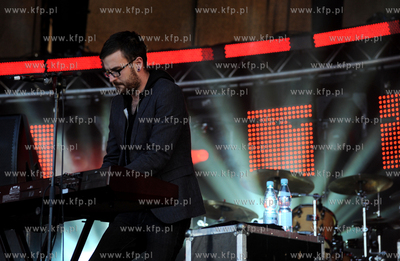 Gdansk. Plac zebran Ludowych. Scena letnia. Koncert...