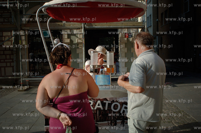 Saturator na starowce w Gdansku, jak za dawnych lat...