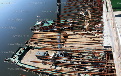 Kwidzyn. Budowa mostu przez Wisle.  Inwestycja warta...