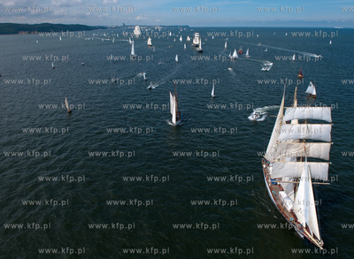 Tall Ships' Races 2009 w Gdyni z lotu ptaka. Zlot Wielkich...